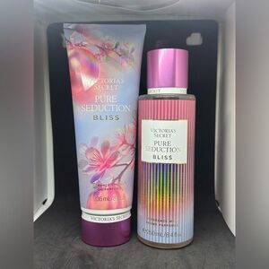 🆕 Victoria's Secret Pure Seduction Bliss body lotion & mist Set ✨new sealed✨